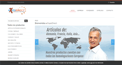 Desktop Screenshot of expodirect.es