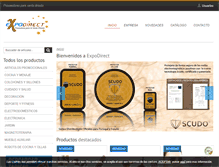 Tablet Screenshot of expodirect.es